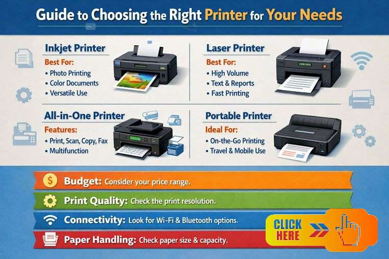 Guide to Choosing the Right Printer for Your Needs