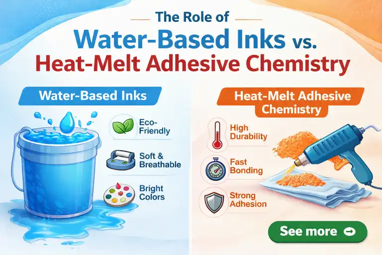 The Role of Water Based Inks vs. Heat Melt Adhesive Chemistry
