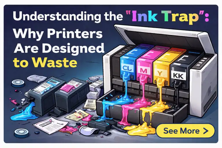 Understanding the Ink Trap Why Printers Are Designed to Waste