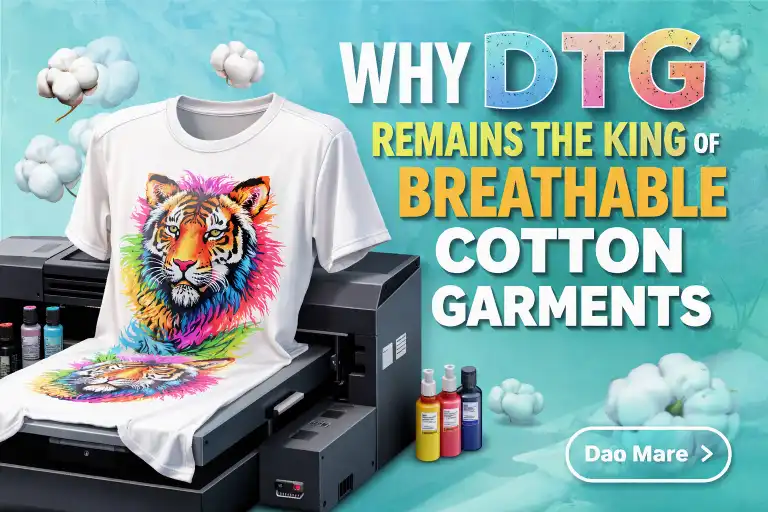 Why DTG Remains the King of Breathable Cotton Garments